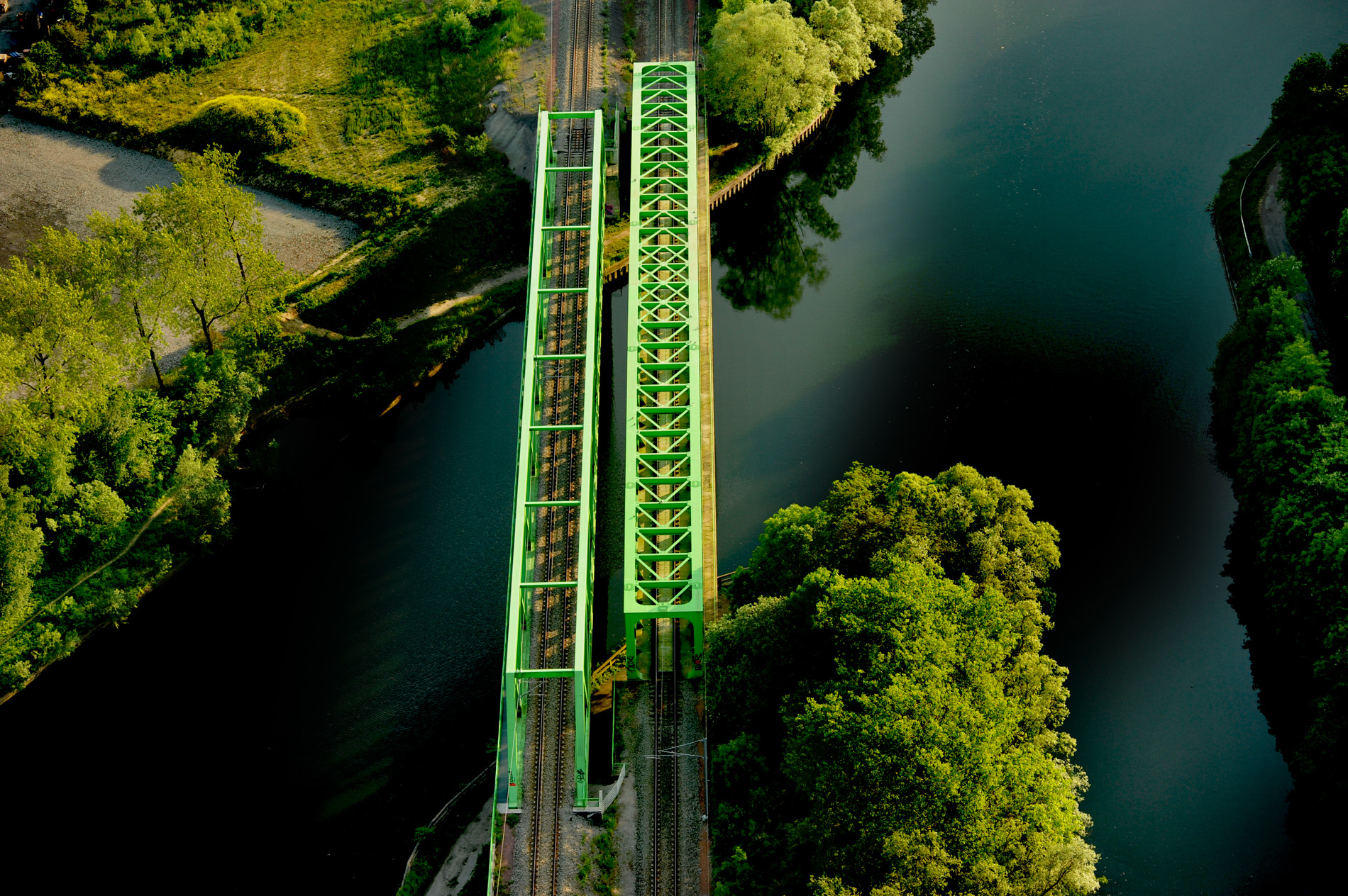 Photographie aérienne du nord